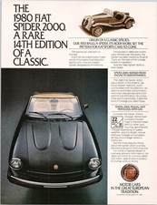 Fiat 1980 spider for sale  Flowery Branch