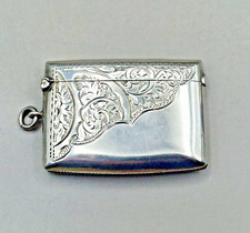 Sterling silver vesta for sale  MILTON KEYNES