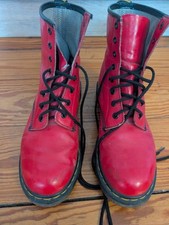 Martens boots hellrotes gebraucht kaufen  Grimmen-Umland lV