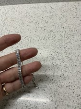 Baguette cut silver for sale  LEEDS