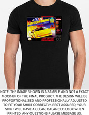 Usado, Camiseta gráfica Lamborghini American Challenge SNES masculina ou feminina NOVA comprar usado  Enviando para Brazil
