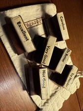 CONJUNTO DE SEIS CARIMBOS DE BORRACHA ESCOLARES FREIRAS CATÓLICAS ANOS 1950 OU 60 comprar usado  Enviando para Brazil