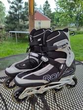 Usado, Patins em linha masculinos adultos Rollerblade tamanho 12 rodas 84 mm EUA comprar usado  Enviando para Brazil