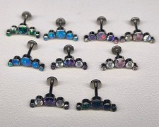Opal gem barbell for sale  BELFAST