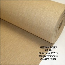Hessian fabric burlap for sale  SHIPLEY