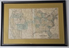 Antique framed 1854 for sale  Chesterfield
