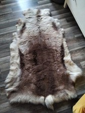 Echtes rentierfell groß gebraucht kaufen  Bingen