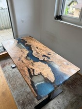 Epoxidharz esstisch river gebraucht kaufen  Anger
