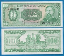 Paraguay 100 guaranies for sale  Tallman
