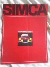 Simca coupe 1200s for sale  KINGS LANGLEY