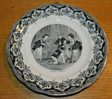 Assiette parlante sarreguemine d'occasion  Saint-Louis