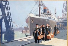 Tableau ancien gouache d'occasion  Bressuire