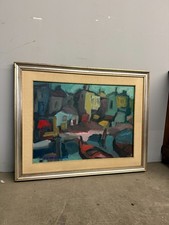 Dipinto materico paesaggio usato Dipinto materico paesaggio usato  Viterbo