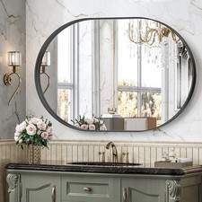 Black oval mirror for sale  Brentwood