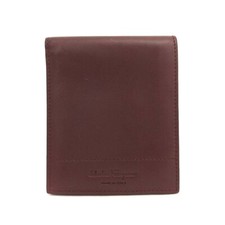 Carteira dobrável Salvatore Ferragamo logotipo couro Bordeaux/2BE1278 comprar usado  Enviando para Brazil