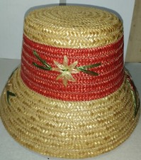 Cappellino paglia bambina usato  Italia