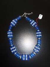 Collier bleu argent d'occasion  La Ferté-Saint-Aubin