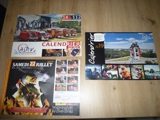 Calendrier pompier sapeur d'occasion  Vannes