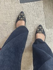 Manolo blahnik navy for sale  San Diego