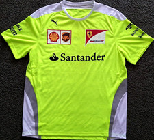 Camisa oficial Ferrari 2016 Team Issue Set Up Visibility Hi Vis Pit F1 Crew F1 comprar usado  Enviando para Brazil