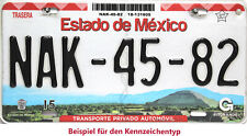 Placa Original Del Estado De México Número Decorativa comprar usado  Enviando para Brazil