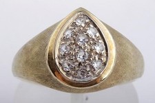 Kristall ring 585 gebraucht kaufen  München