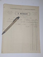 Invoice trimmings furniture d'occasion  Expédié en Belgium
