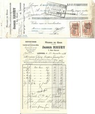 Facture fiscaux mandat d'occasion  Briis-sous-Forges