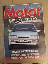 Motor magazine 4th for sale  BRIDGWATER