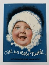 Nestlé advertisements. 1920 d'occasion  Expédié en Belgium