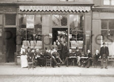 Cafetería BAR Restaurantes Cervecería Alsaciano - Reproducción Foto, An. 1920 comprar usado  Enviando para Brazil