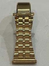 Pulseira de relógio masculina vintage anos 60 JB CHAMPIONS HEAVY GOLD ELECTROPLATE 22 23 24 mm comprar usado  Enviando para Brazil