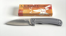 Faca dobrável A. G. Russell Scorpion cabo Featherlite comprar usado  Enviando para Brazil