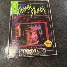 Tubarão de esgoto (Sega CD, 1992) completo com caixa preta e manual testado na caixa comprar usado  Enviando para Brazil