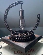 Lampka dzienna/nocna z drewnianą podstawą bukową 30cm x 30cm, używany na sprzedaż  PL