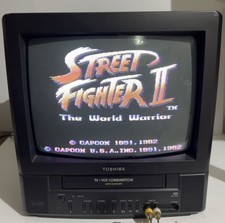 Toshiba MV13M3 TV/VCR/VHS 13" combo jogos retrô vintage TV player de vídeo TESTADO comprar usado  Enviando para Brazil