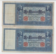 100 mark reichsbanknote gebraucht kaufen  Deutschland