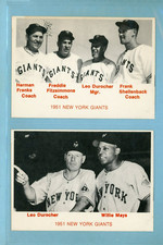 1975 TCMA 1951 New York Giants conjunto completo de 34 tarjetas de béisbol casi nuevo segunda mano  Embacar hacia Mexico