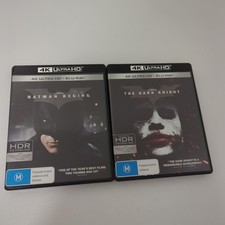 Batman The Dark Knight Batman Begins 4K Ultra HD UHD Blu Ray DVD MUITO BOM ESTADO comprar usado  Enviando para Brazil