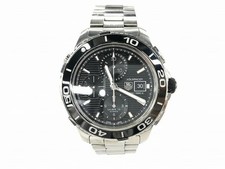 Relógio de pulso TAG HEUER CAK2110.BA0833 calibre Aquaracer 16 preto prata usado comprar usado  Enviando para Brazil