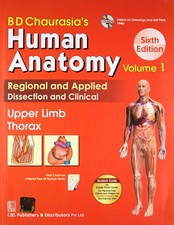 BD Chaurasia's Human Anatomy: Vol. 1: Upper Limb Thorax, usado comprar usado  Enviando para Brazil