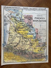 Carte affiche scolaire d'occasion  Paris I