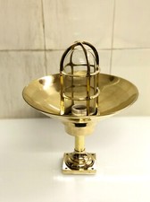 Usado, Lampada paratia nautica in ottone con paralume - decorazione artistica per ca... comprar usado  Enviando para Brazil