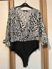Boohoo leopard print for sale  CATERHAM