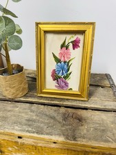 Usado, Arte dourada vintage em moldura dourada estilo vitoriano decoração para casa comprar usado  Enviando para Brazil