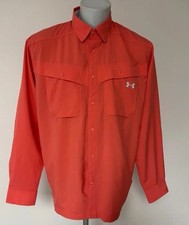 Camisa masculina Under Armour heat gear botão para baixo tamanho grande solta nova sem etiqueta comprar usado  Enviando para Brazil