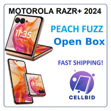 ✅ CAIXA ABERTA! Motorola RAZR+ Plus 2024 (XT2451) 256GB Peach Fuzz 🔓 DESBLOQUEADO, usado comprar usado  Enviando para Brazil