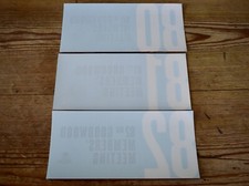 Three goodwood windscreen for sale  MIDHURST