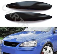 Usado, Farol Sobrancelha pálpebras, Vauxhall Opel Corsa C 2000-2006, 2pcs, Plástico Abs comprar usado  Enviando para Brazil