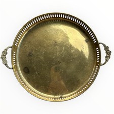 Vintage brass platter for sale  La Marque